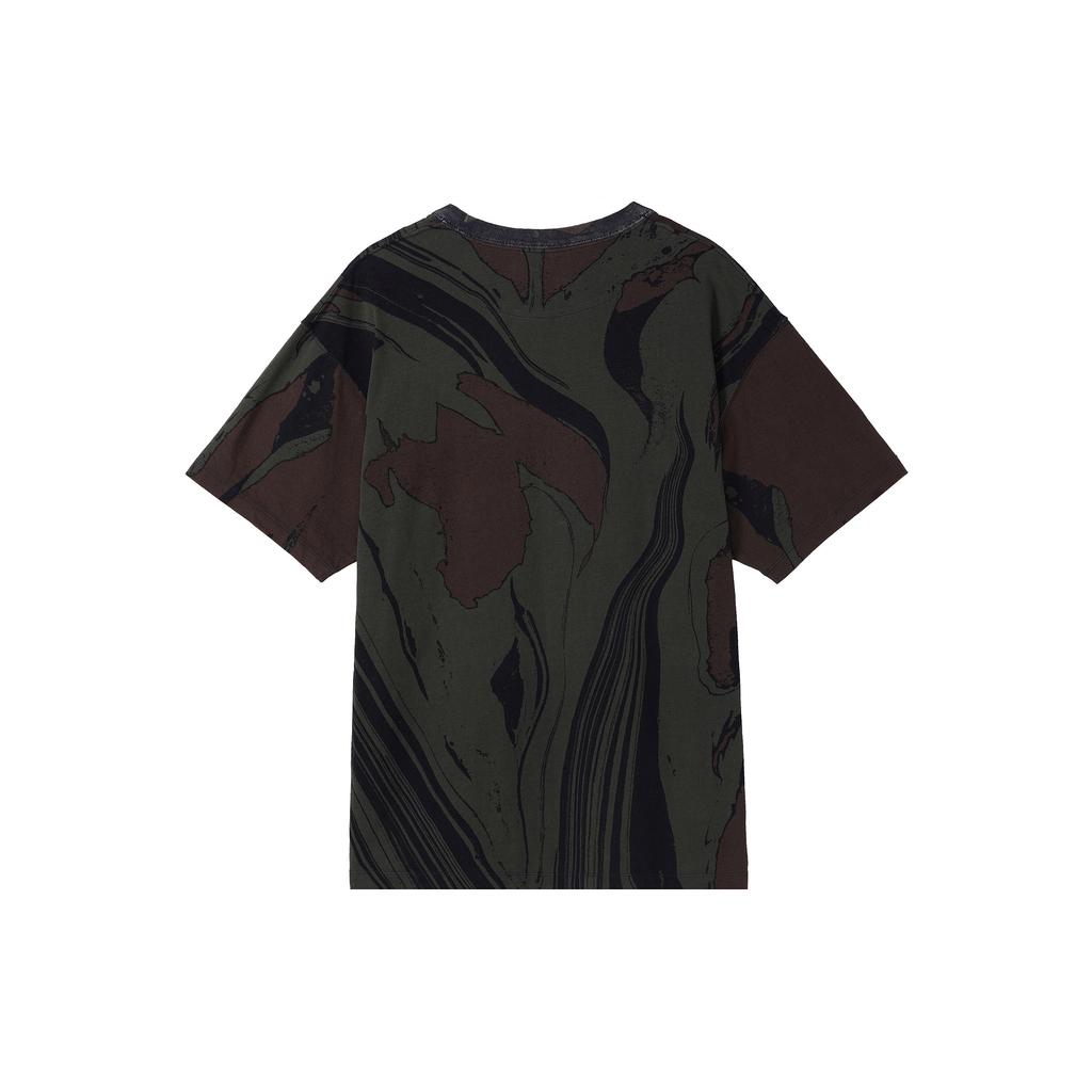Men's Nike ACG Series Colorblock Round Neck Short Sleeve Black T-Shirt CW2295-325