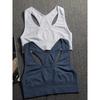 European and American Orders! Thin Non-Padded Double-Layer Sports Bra Women's Bubble Wrap Push-up Running Vest Wireless Yoga Intimates