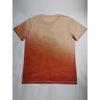 Women's gradient T-shirt - short-sleeved crew neck top with 3D gradient print all over
