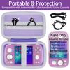 Khanka Storage Case for Anbernic RG Cube and Unisoc T820 Handheld Game Consoles, Papple (Case Only)