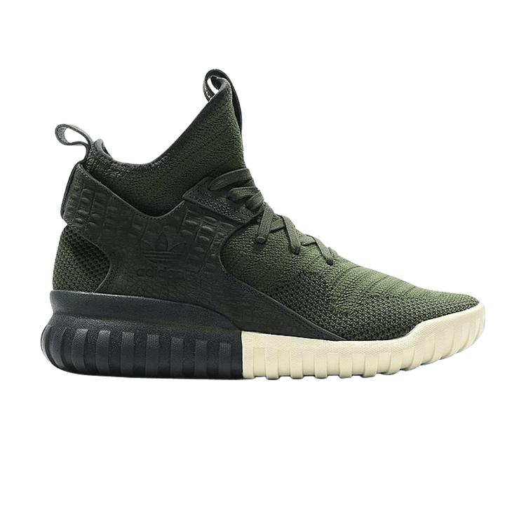 

Кроссовки унисекс adidas Tubular X Primeknit Green Shadow-Green White S74932