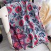 Dandelion Autumn And Winter Imitation Cashmere Scarf Women'S Winter Double-Sided Thickened Neck Protection Scarf Air Conditioner Cape
