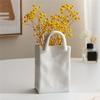 Praktisch-Nordische Wohnkultur Handtaschen-Vasen Für Blumen Moderne Raumdeko Trockenblumen-Vasen-Arrangement Deko Pflanztopf B