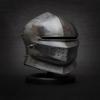 Close Helmet with Sparrow’s Beak Visor 16th Century Knight Armor Gothic Medieval Helmet with Stand  SCA LARP Reenactment Gear Steel Helmet Gift