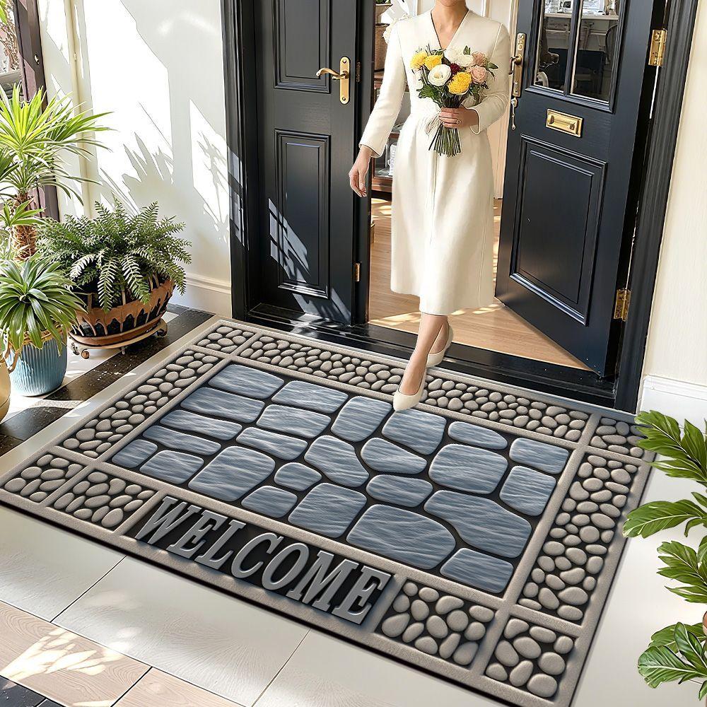 

Ковер для входной двери Коврик для ванной противоскользящий Входной коврик для ванной 80cm * 100cm