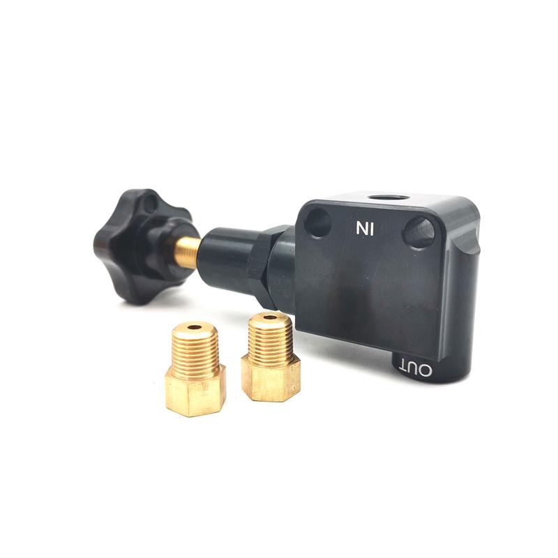 Brake Proportioning Valve Adjustable Pressure Regulator Screw Knob Type 260-8419 for Wilwood