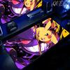 Laptop Black Gaming Accessories Mouse Pad Keyboard Nonslip Rug PC Japan Anime Ppokemon Gengar Mousepad Gamer Keyboard Carpet