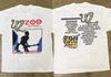U2 Zoo TV Tour 1992 T-shirt White Full Size SXL