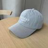 Fashion Hat Korea Dongdaemun Embroidery Holiday Cap Men's and Women's Wide Brim Shade Versatile Baseball Cap