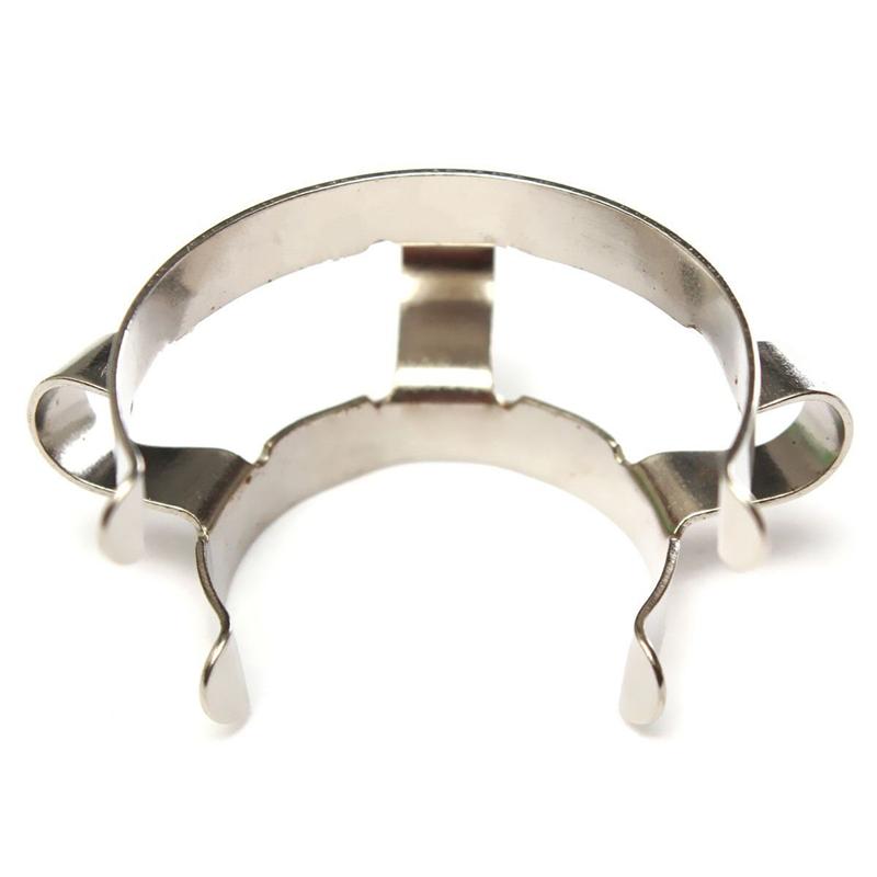 B97A-8Pcs 24 Stainless Steel Clip Keck Clamp For 24/29 24/40 Glass Ground Joint