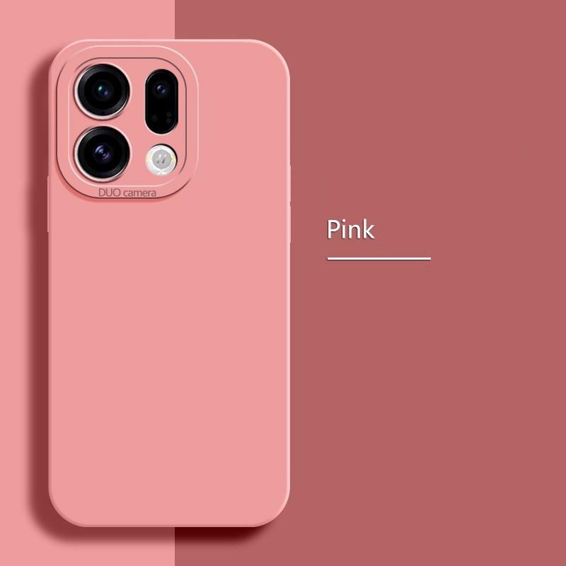 Basic Straight Edge Phone Case for OPPO Find X9 Pro X9Pro 5G Soft Angel Eyes Silicone Camera Protection High Qualtiy Back Covers