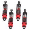 4 PCS 75mm RC Car Oil  S Aluminum Alloy Damper Set for 1/10 Scale RC Cars