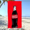 Mode C-CocaS C-Cola-S Kunst Handtuch Strand Übergröße Weich Ultra Saugfähig Schnell Trocknend Groß Pool Reise Camping Badezimmer