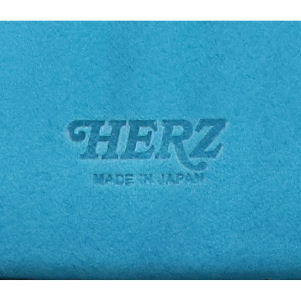 HERZ [Excellent Condition] Two-Tone Nina Boston Bag 2-Way Handbag Cerulean Blue/BlackUsed