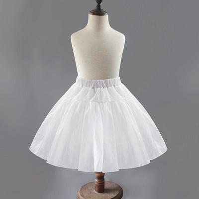 Lolita Puffy Children's Skirt Liner - Boneless Petticoat for Formal Dresses and Weddings