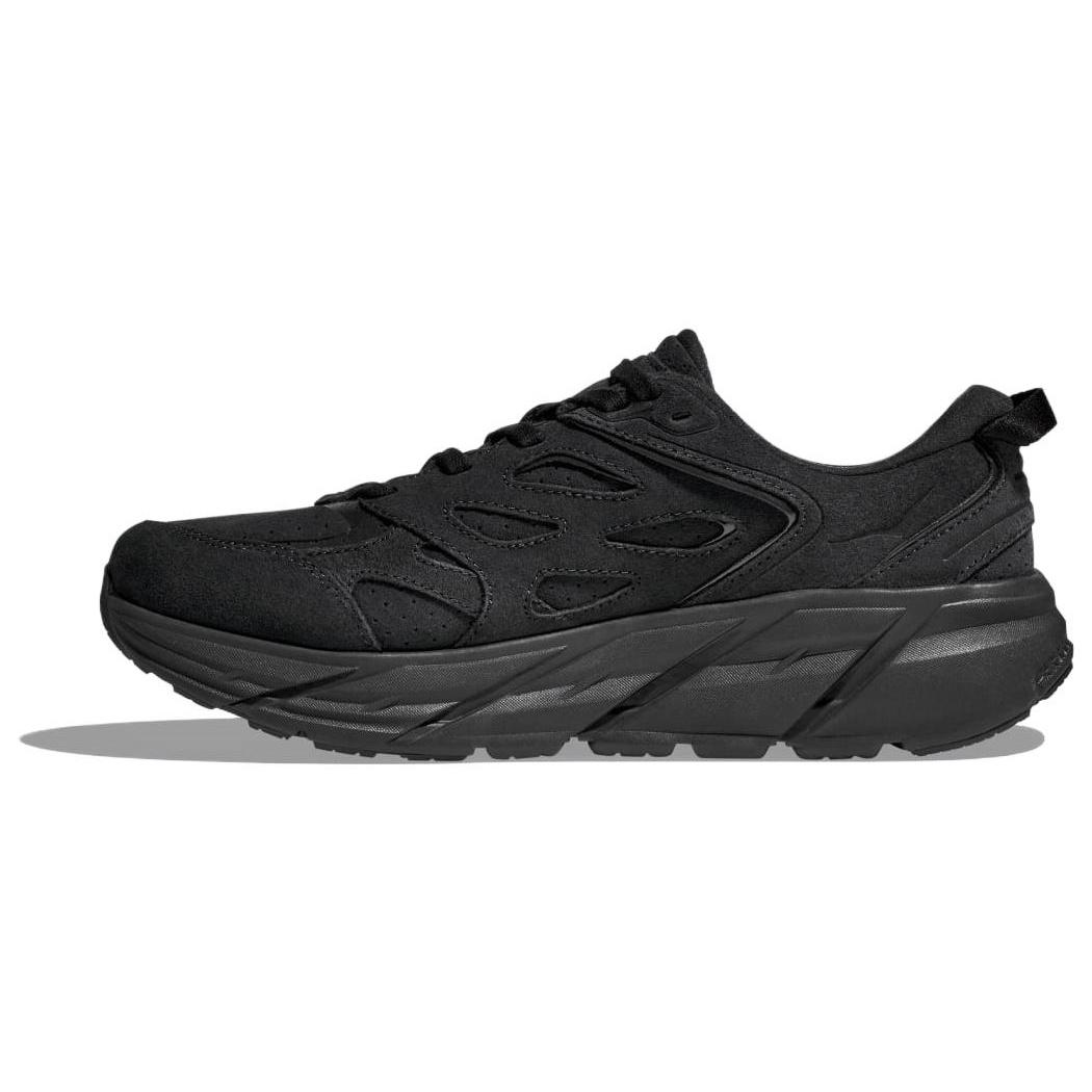 HOKA ONE ONE Clifton L Suede Triple Black Men s 1122571-BBLC EU 38⅔