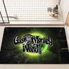 Gas Monkey Garage Logo Fußmatte Rechteckig Anti-Rutsch Zuhause Weich Badezimmer-Matte Eingangstür Innen Außen Matte Willkommens-Fußmatte