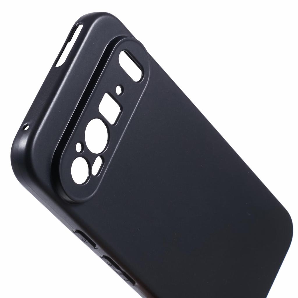 For Google Pixel 9 Pro XL Case Glossy TPU Anti-Scratch Phone Cover with Precise Lens Cutouts