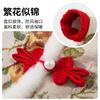 Festive Floral Cat Dress New Celebration Pet Outfit Dog Costume Small Animal Apparel