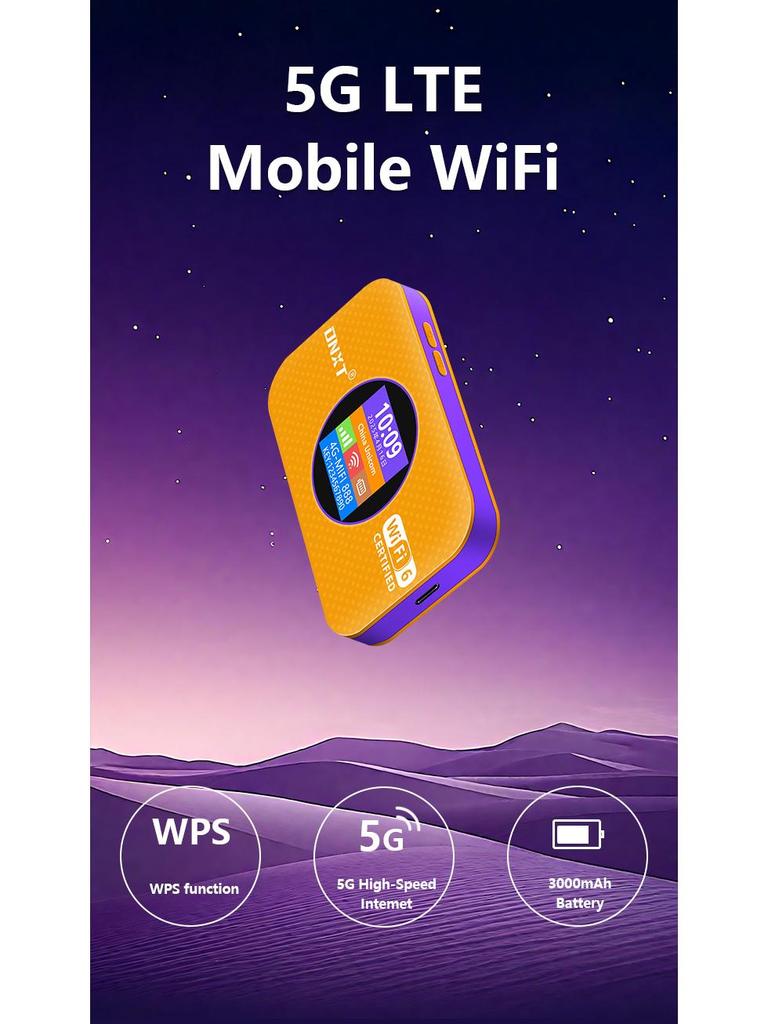 4G Dual-Band WiFi 6 Plug-in Router with Four Color Options for Asia, Africa, Europe, Southeast Asia - Model MF967.