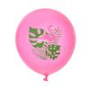 12Pcs 12inch Hawaiian Aloha Tropical Luau Latex Balloons for   Summer Beach Birthday Bar Party Wedding Supplies