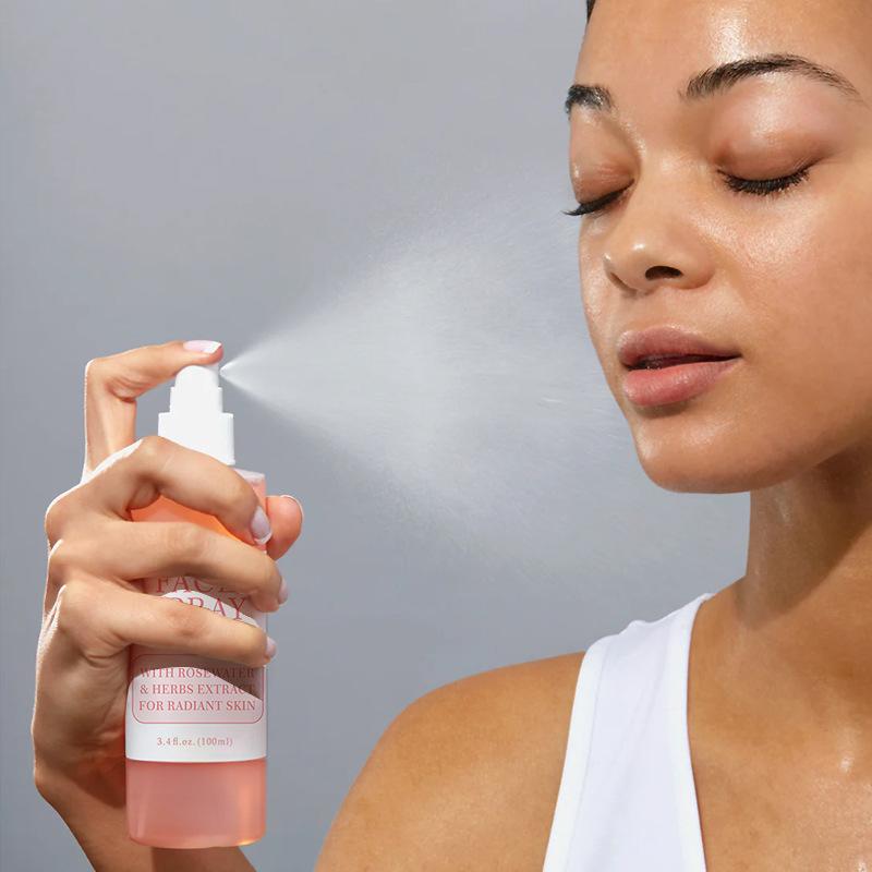 KOEC Face Moisturizing Spray Rose Mint Toner Hydrating Refreshing Mist for Nourishing & Smooth Skin 5.07 Fl Oz