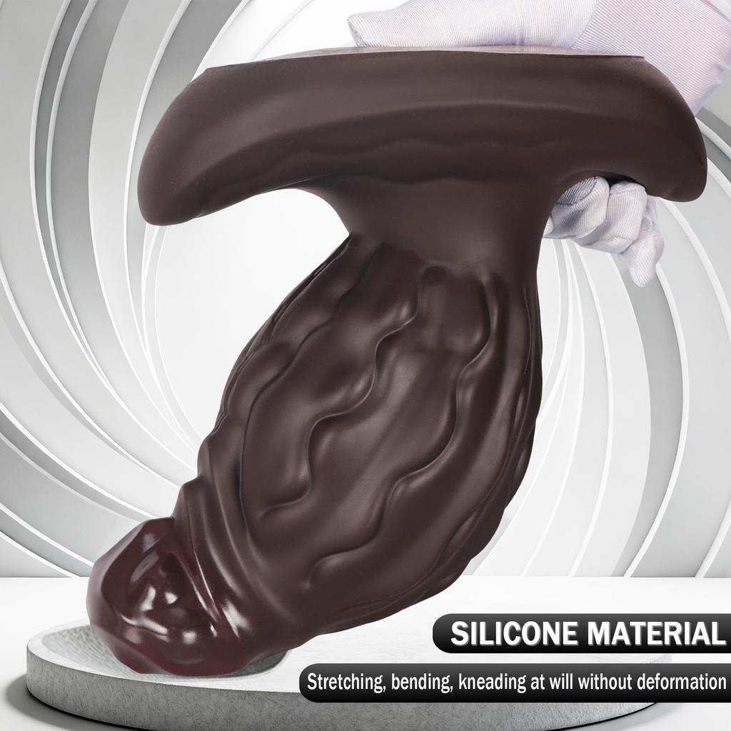 Oversized Silicone Dildo Big Anal Plug Stretching Fisting Sex Toy Realistic Dick BDSM Strap on Cock