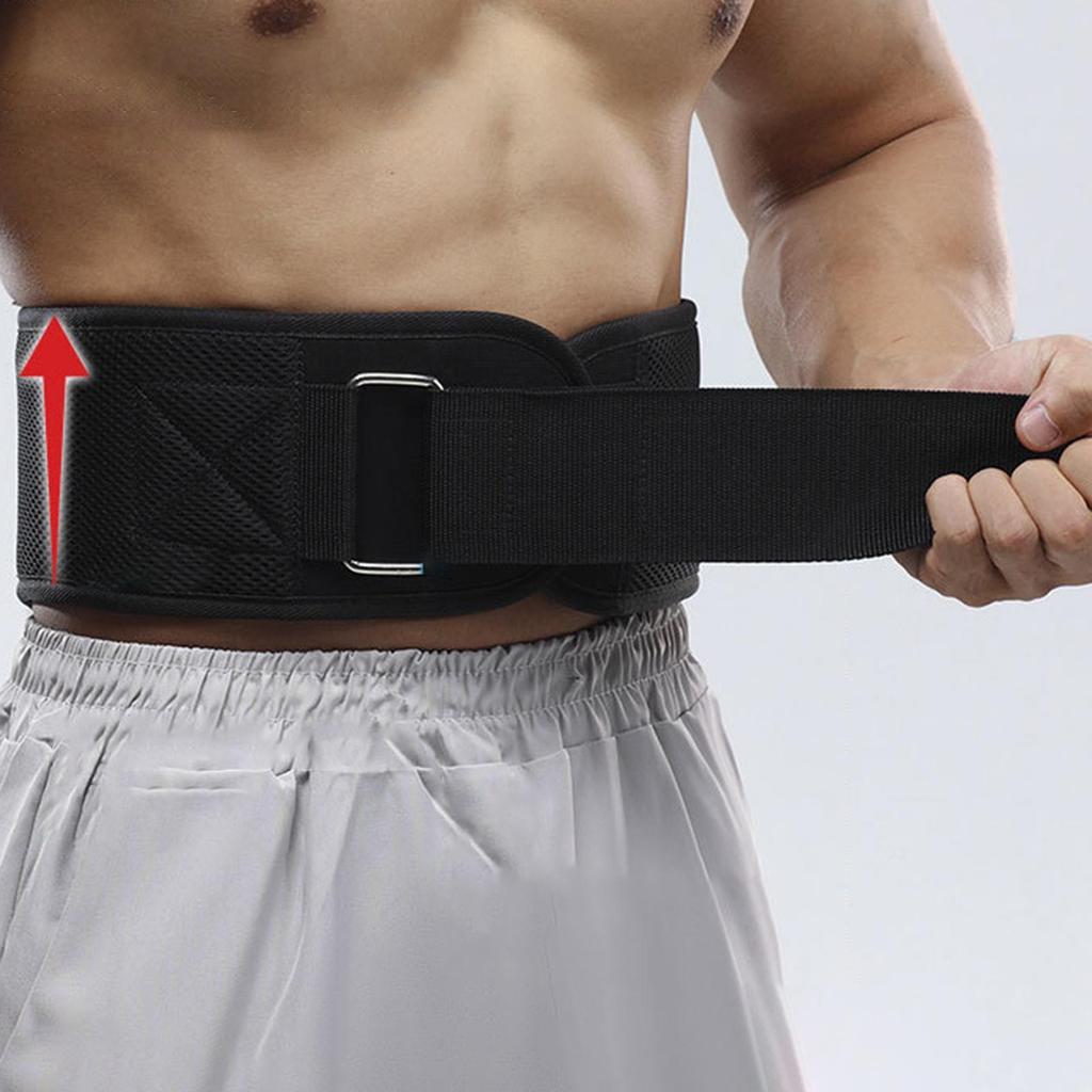 Waist Support Belt Waist Training Lower Back Brace, Abdominal Protector Portable Support Waist Brace Waist Trimmer for Fitness