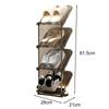 1 Set Stackable Shoe Racks Save Space Entry-level Multi-layer Plastic Living Room Cabinet Furniture Shoe Organizer Storage Shelf