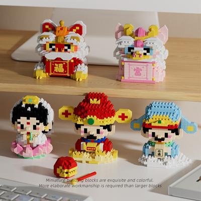 Adults Animals Micro Building Blocks Construction Set for Children Boys 9 To 12 Years Old DIY Assembled China Mini Bricks Toys