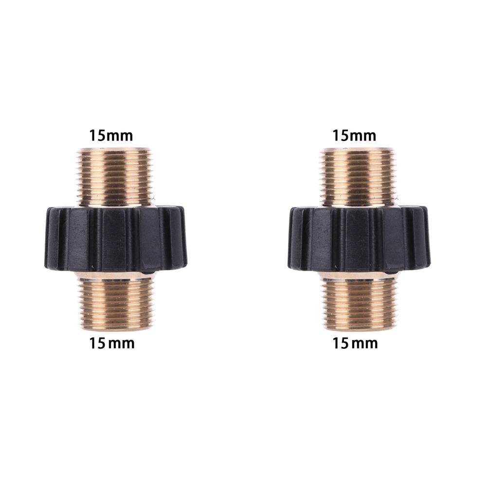 

Медный переходник для быстрого соединения шланга высокого давления (М22 15–15 мм)