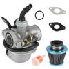 For 50cc 70cc 80cc 90cc 110cc 125cc ATV Dirt Pit Bike with 35mm Air Filter 19mm Carb PZ19 Carburetor Universal Fuel Filter Fuel System 2