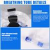 Professional Diving Mask Snorkels Set Waterproof Goggles Glasses Easy Breath Tube Set Diving Equipment