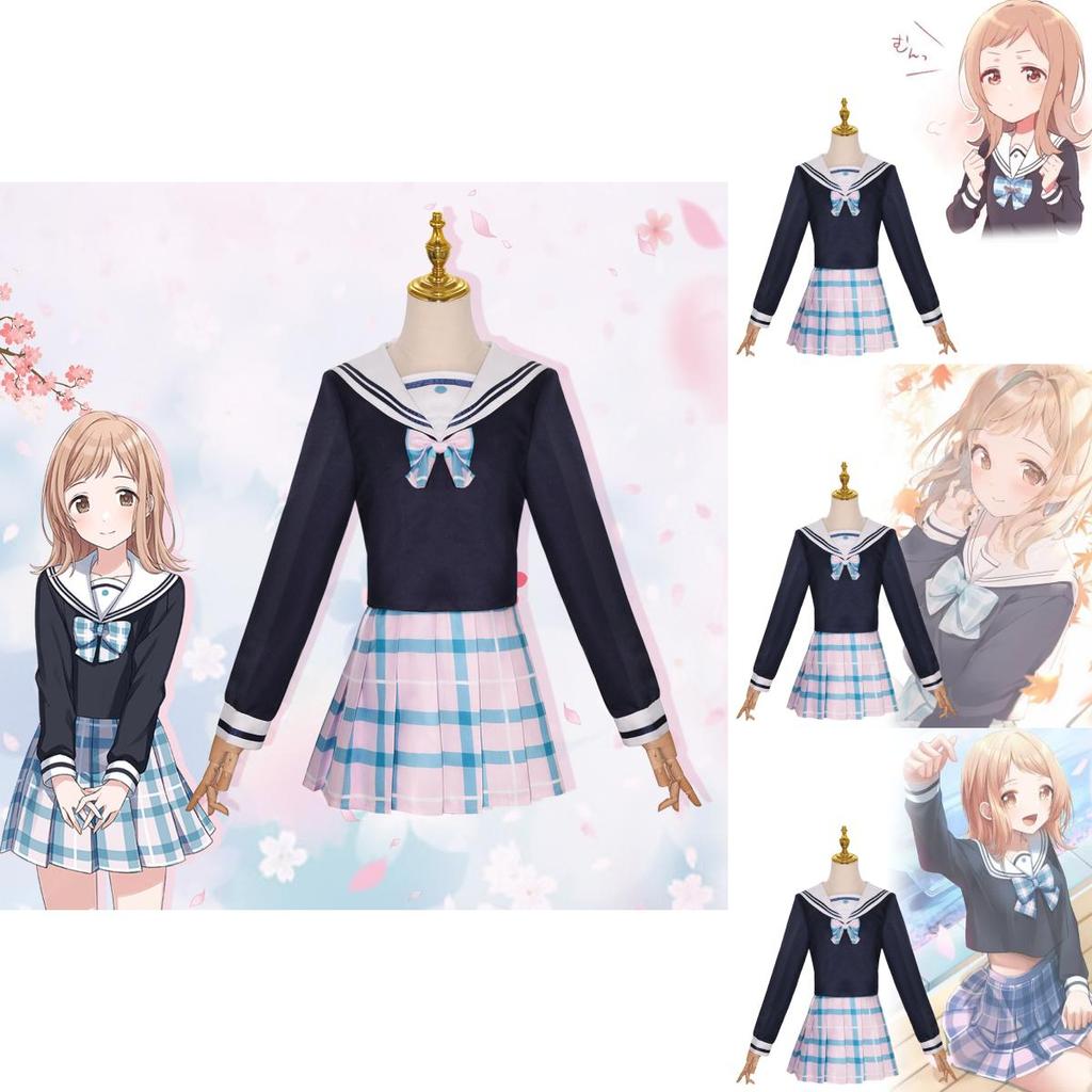 Cute And Sweet Sakura Makino Cosplay Costume For Anime Fans