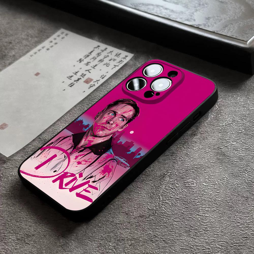Drive Ryan Gosling Movie Fun Art Phone Case For 14 Pro Max For Iphone 16 15 Po Max 12 Mini 11 13 Pro Xr X Xs 8 7 Plus Cover