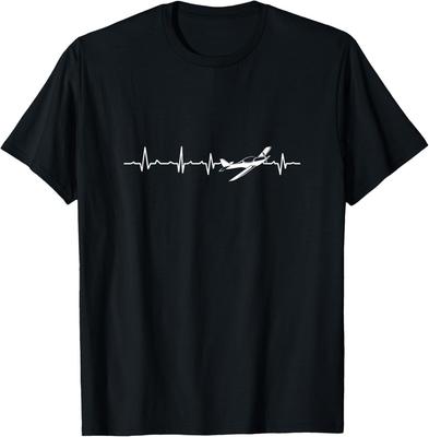 Pilot Flugzeug Fliegen Flugzeug Flugsport Geschenk Unisex T-Shirt
