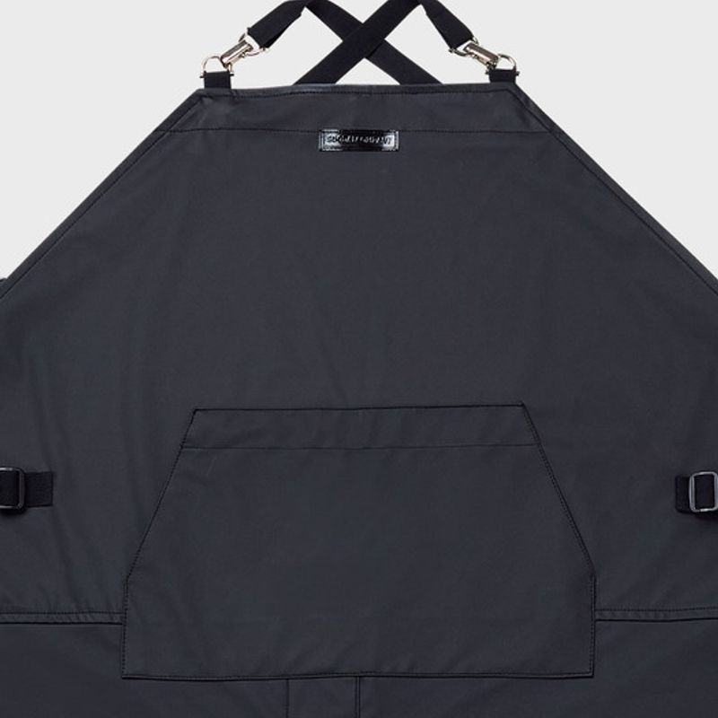 SOODAL COMPANY Black Smoked Leather Apron