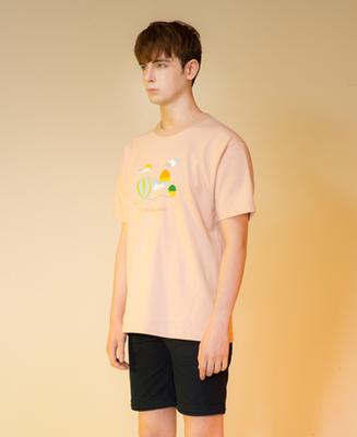 S.I.C Graphic T-Shirt [Light Pink]