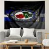 Rovers Crest Football Club Printed Printed Tapestry, for Bedroom,Livingroom, dormitory, Large Wall Decor, Fabric Decor Fan Birthday Gifts