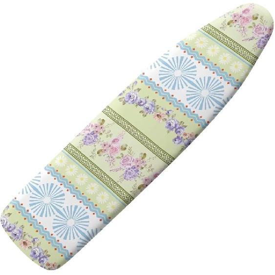 Floral Pattern Iron Board Cover 15x54 Ironing Board Cover with Elastic Edge Scorch Stain Resistant Ironing Board Covers Iron Table Cover