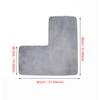 Bathroom Floor Mat L-shaped Kitchen Floor Carpet Non-slip Entry Doorway Floor Rug For Bathroom Bedroom Kitchen Living Room