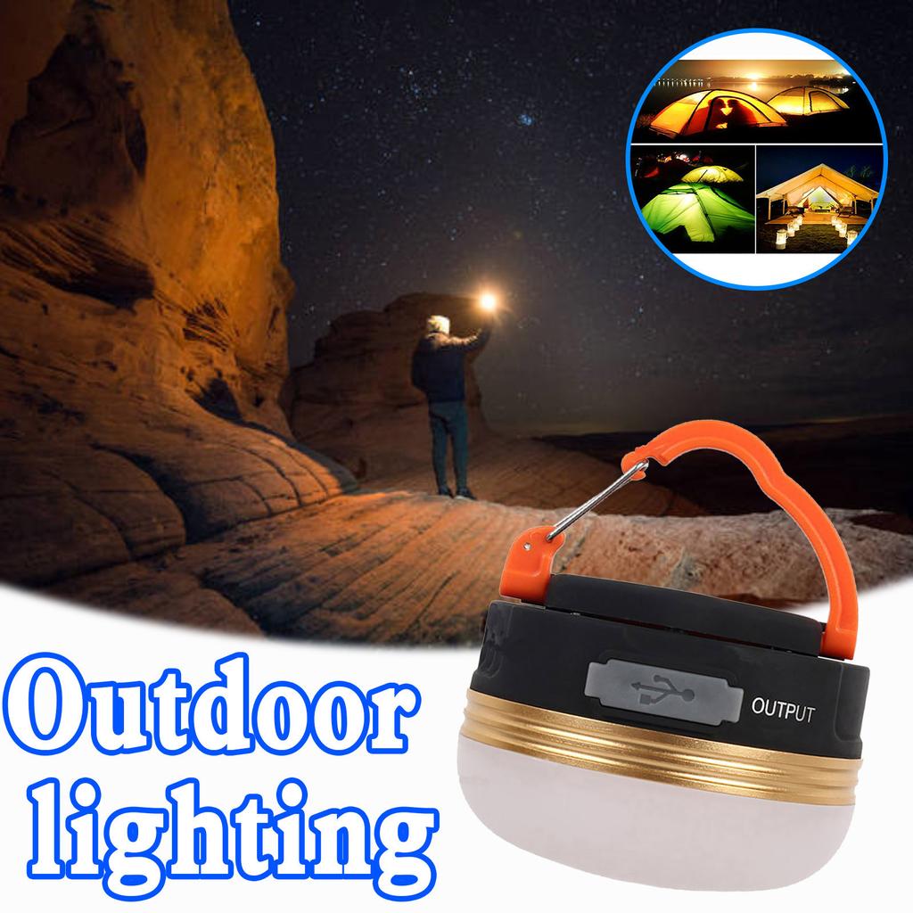 Buy USB Rechargeable Portable LED Camping Lantern Tent Light Charger