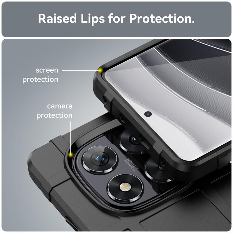 Shockproof Phone Case For Xiaomi Poco X7 Anti-knock Soft TPU Slim Full Back Case For Poco X7 5G Cover For Poco X7 Case 6.67 Inch