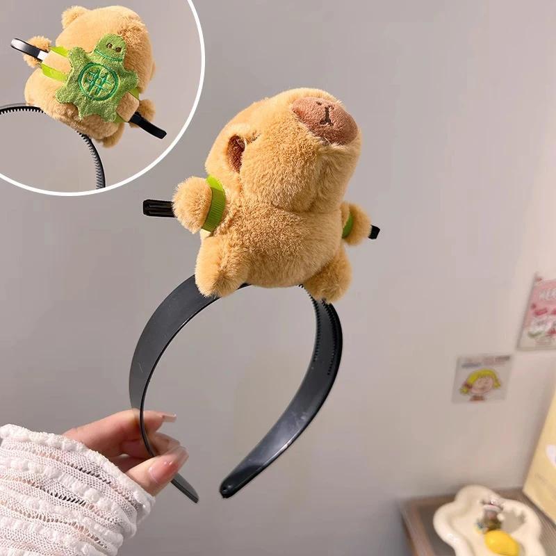 Capybara Haar Dekor Capybara Stirnband Geburtstagsgeschenk Kämm-Freak Spielzeug Geschenk für Kinder Haarschmuck Zubehör Partybedarf