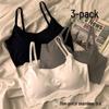 Seamless Ice Silk Sports Camisole with Built-in Bralette