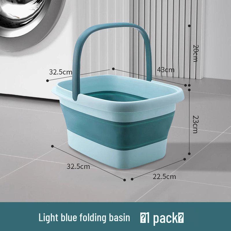 Foldable Extra Large Laundry & Bath Basin for Home Use