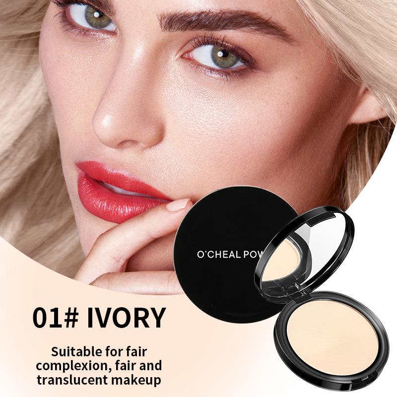 O'CHEAL Contouring Powder: Oil Control, Moisturizing, Waterproof, Sweatproof, Sheer Matte Foundation.