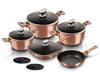 Berlinger Haus Bh-6191 Rose Gold Granite Cookware Set