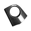 A03E-Real Hard Carbon Fiber Car Main Driver Side Panel Sticker Interior Trim Cover For Fiat 500 Abarth Accessories LHD