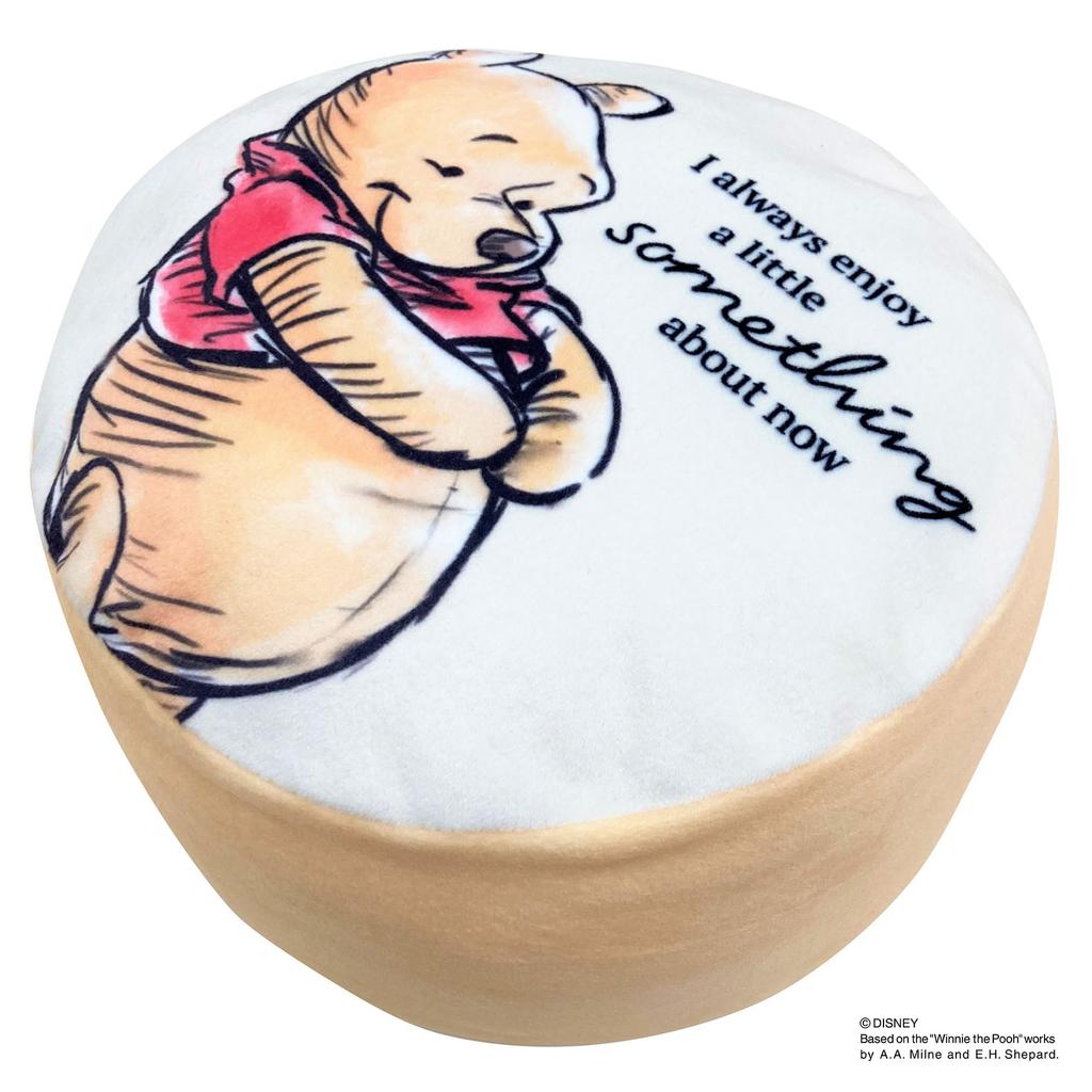 MORIPiLO Disney Winnie the Pooh Body Pillow Soft and Gentle on the Plush Nap Disney Morishita Pillows (Puff Cushion) - Skin, Toy, Pillow, 20x20x15cm,